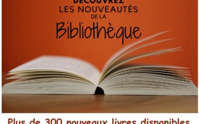 Nouveauté bibliothèque